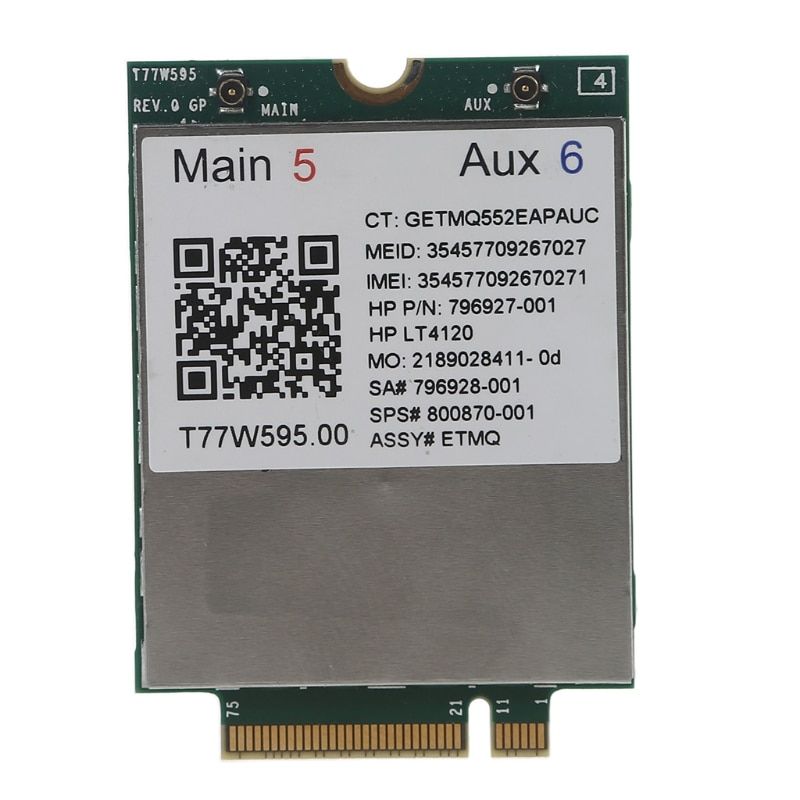 4G Module LT4120 Lte T77W595 150Mbps WWAN M.2 Modem Module For