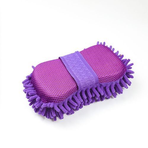 SOFT AND EFFECTIVE CAR SPONGE-purple Colour