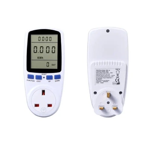 Power Energy Meter - Uk Plug
