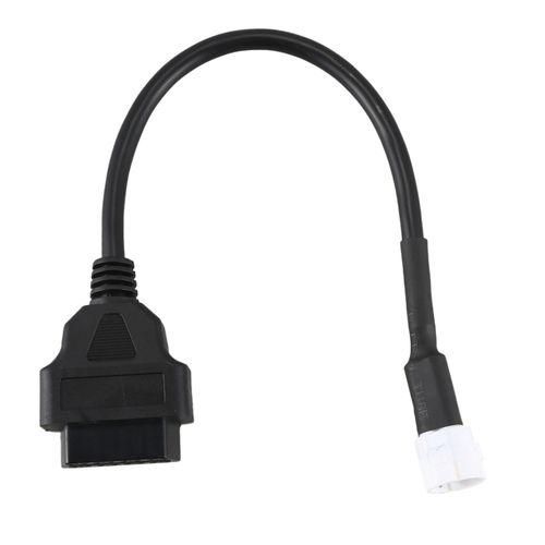1 Pcs Black 3 Pin OBD2 Cable Fault Code Scanner Diagnostic