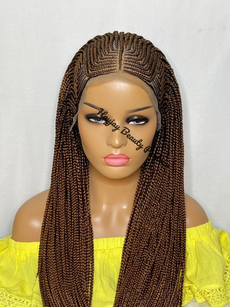 Cornrow Wig ,box Braided Lace Wig