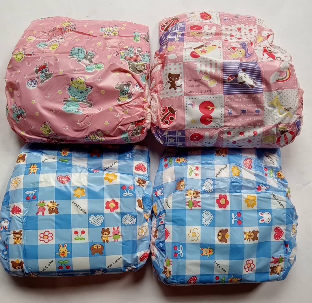 4 Washable Baby Diapers "Saves Money & Time"