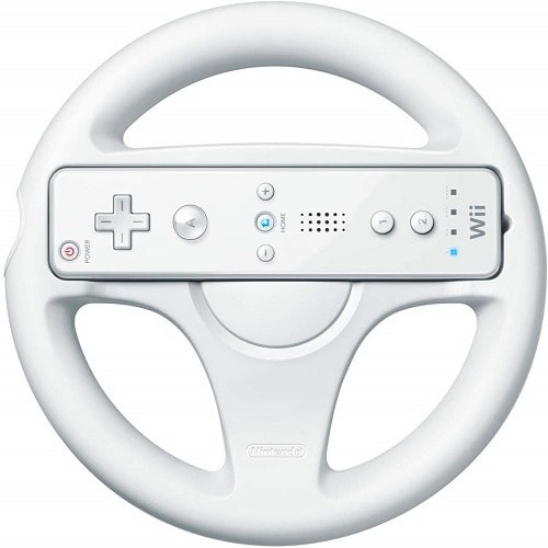 Nintendo Wii Steering Wheel + Remote
