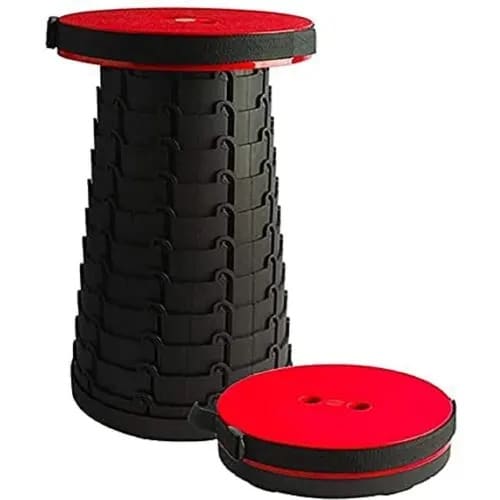 Collapsible Stool-red