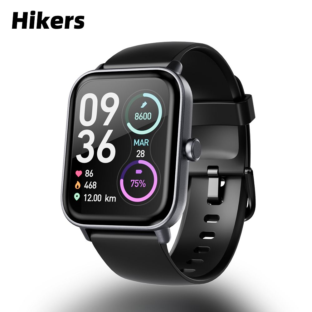 Smart Watch 1.8'' Waterproof  Health Monitor BT CALL Fitness Tracker Notification Weather 100 Sport Modes
