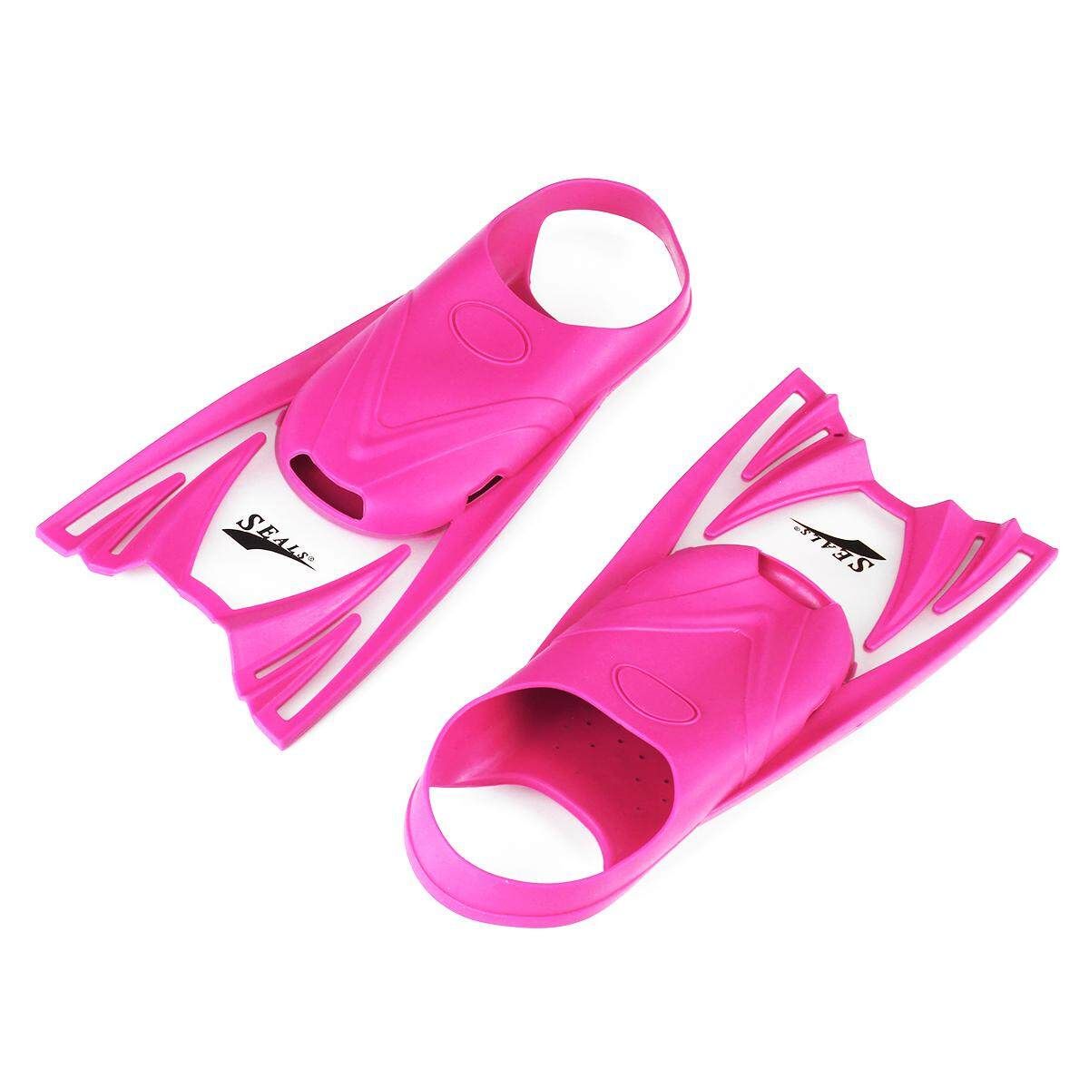 Scuba Diving Swim Fins Flippers Swimming Anti-slip Snorkeling Under Water Sport Pink