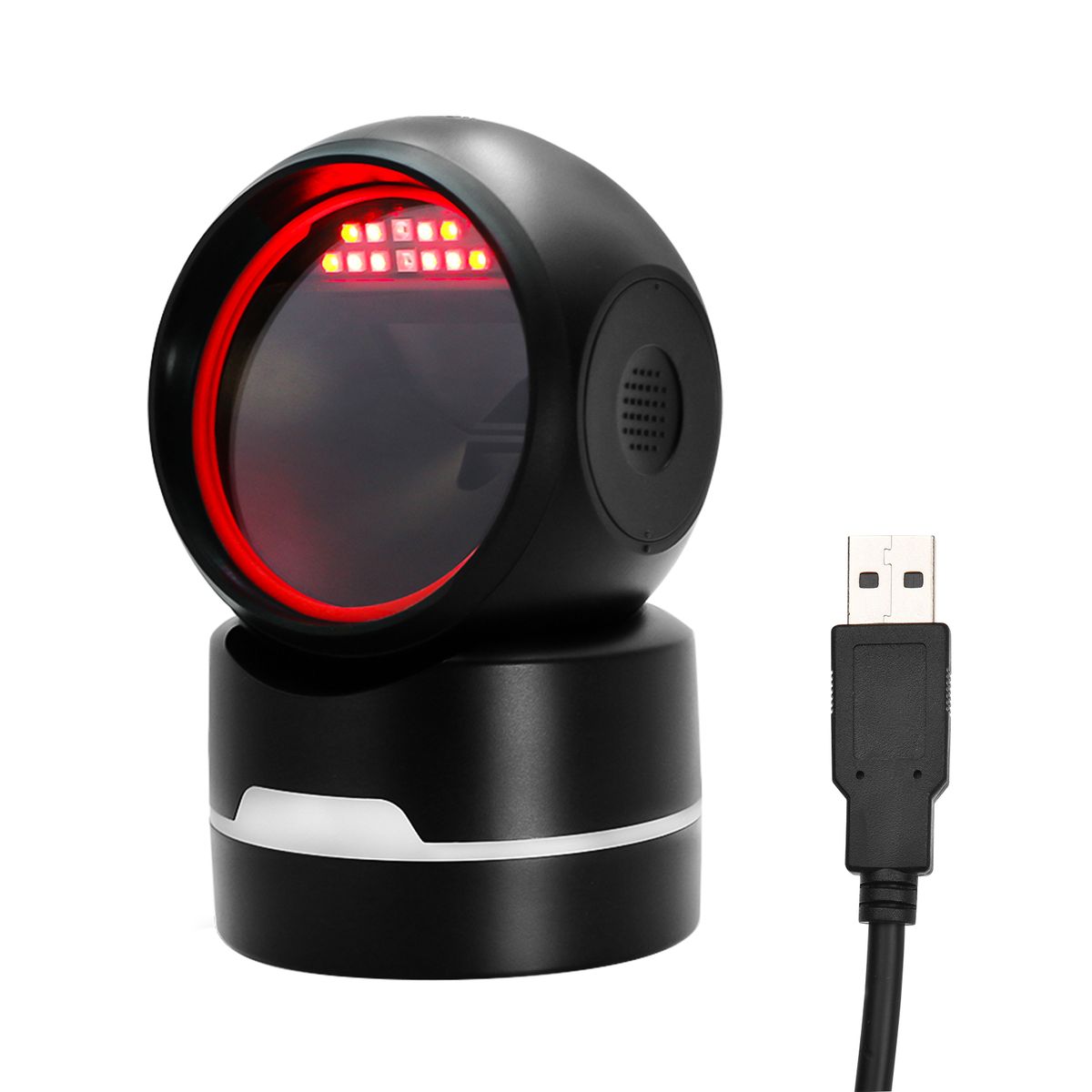 1D 2D QR Desktop Wired Barcode Scanner Platform