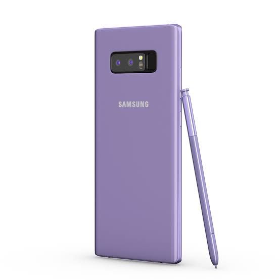 Galaxy Note 8 6.3-Inch QHD (6GB,64GB ROM), (12MP + 12MP) + 8MP 4G LTE Smartphone Single Sim - Purple +Free Pouch
