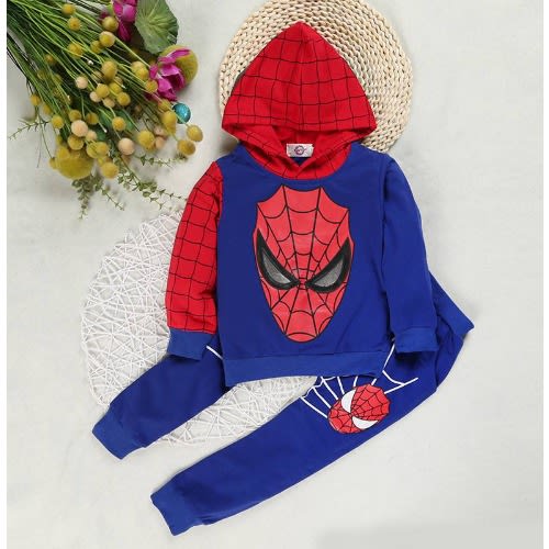 Spiderman Top And Trousers Hoodie