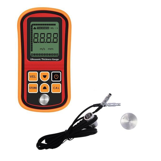 GM100 Digital LCD Display Ultrasonic Thickness Gauge Metal