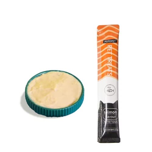 Potopet Nutritious Cat Strips Salmon Treats - 15g