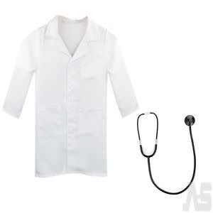 Kids Doctors Costume And Stethoscope