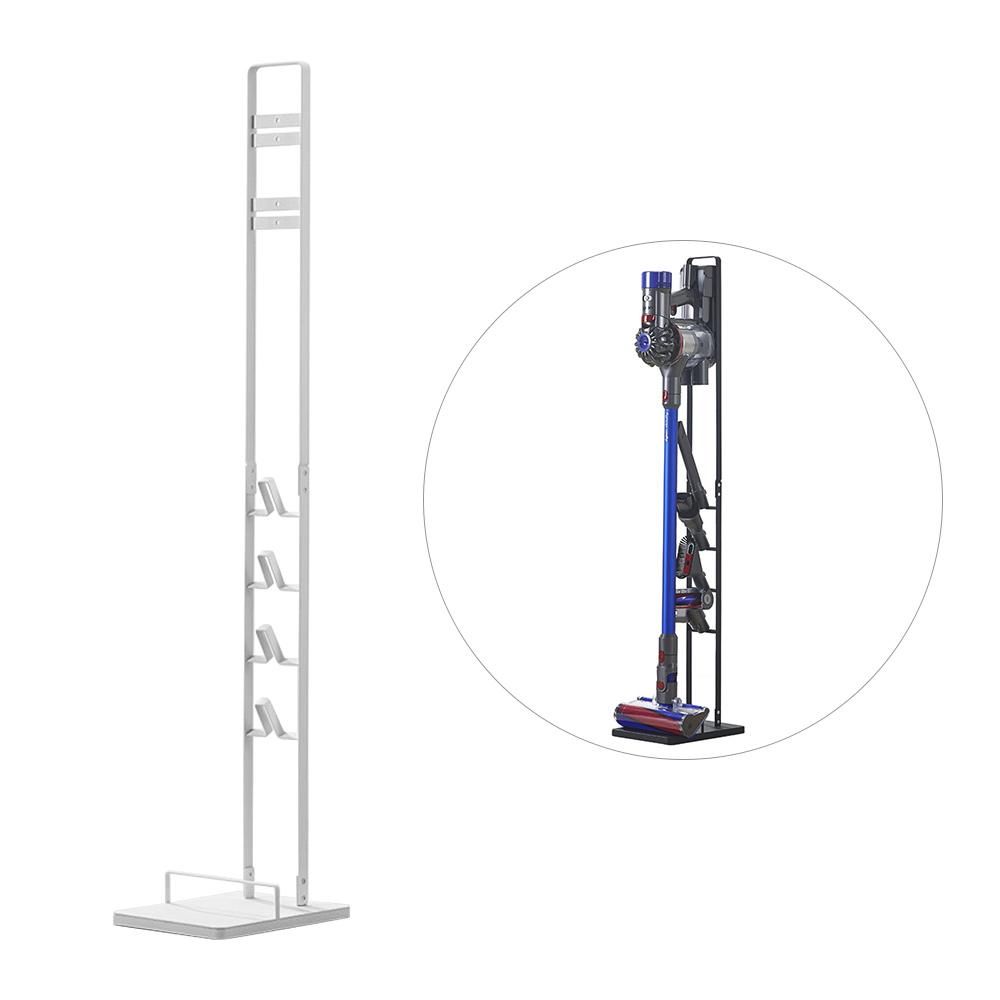 Vacuum Stand Compatible with Dyson Storage Stand Holder for V6 V7 V8 V10 V11 Handheld Cordless Vacuum Cleaner & Accessories Seat Floor Stand Stable Metal Storage Bracket Organizer Rack