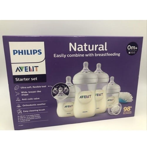 Newborn Natural Feeding Bottle Starter Set