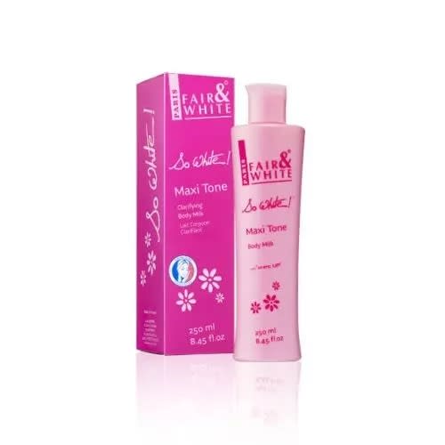 Fair & White So White! Maxi Tone Clarifying Body Milk - 250ml
