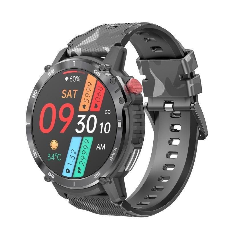 New Smart W 1.6-inch Bluetooth Calling with 4G Music Memory, Three Defense, Deep 67 Waterproof