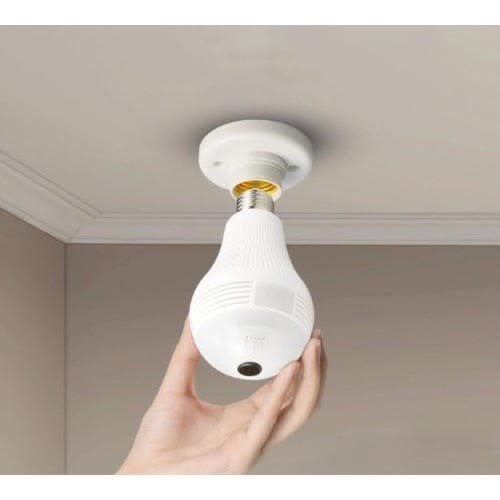 Home Camera 360 Degree Security Vision Smart Bulb Camera