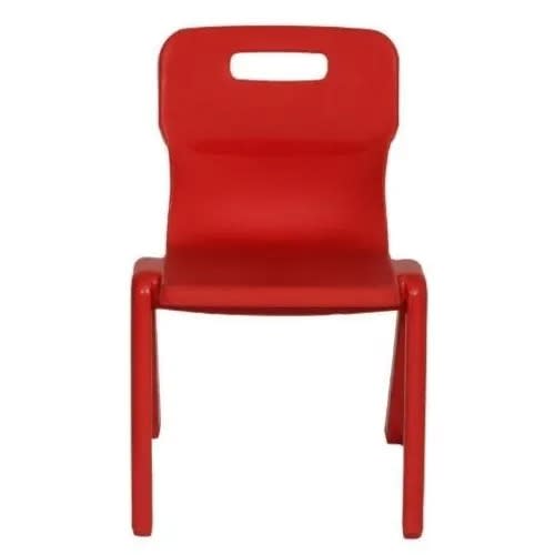 Kids Plastic Chair - Red