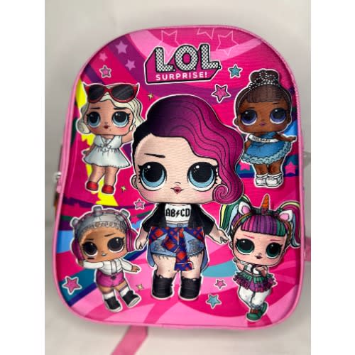 Cartoon Themed Backpack For Kids - Multicolour