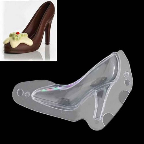 3D High Heel Shoes Candy Sugar Paste Molds DIY Handmade Cake Chocolate Making Mould