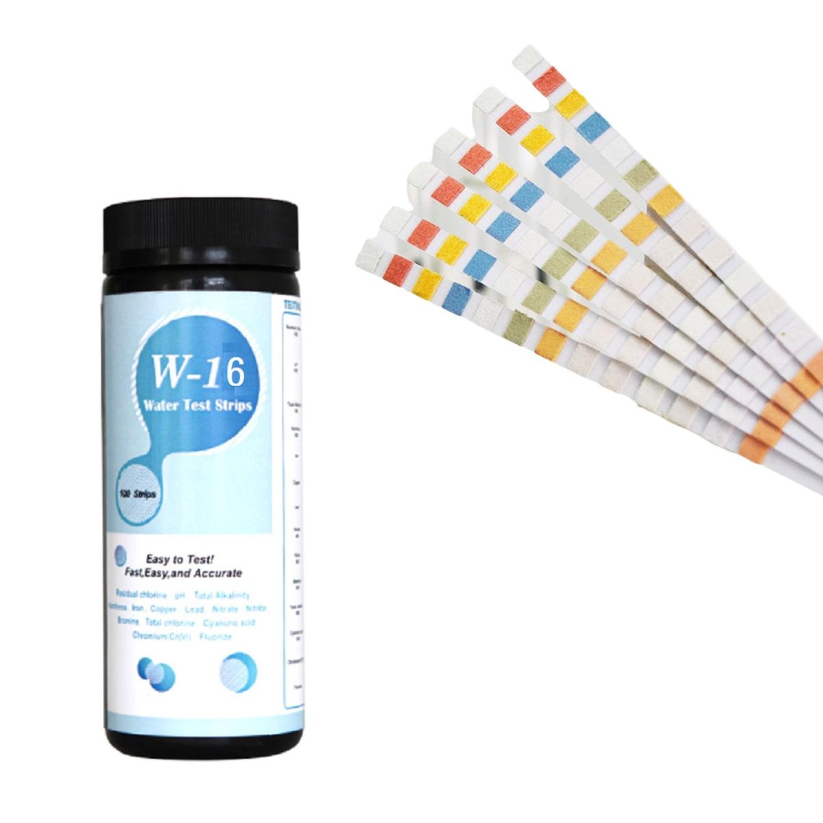14  Water Quality Test Strip Accurate Hardness Bromine Water