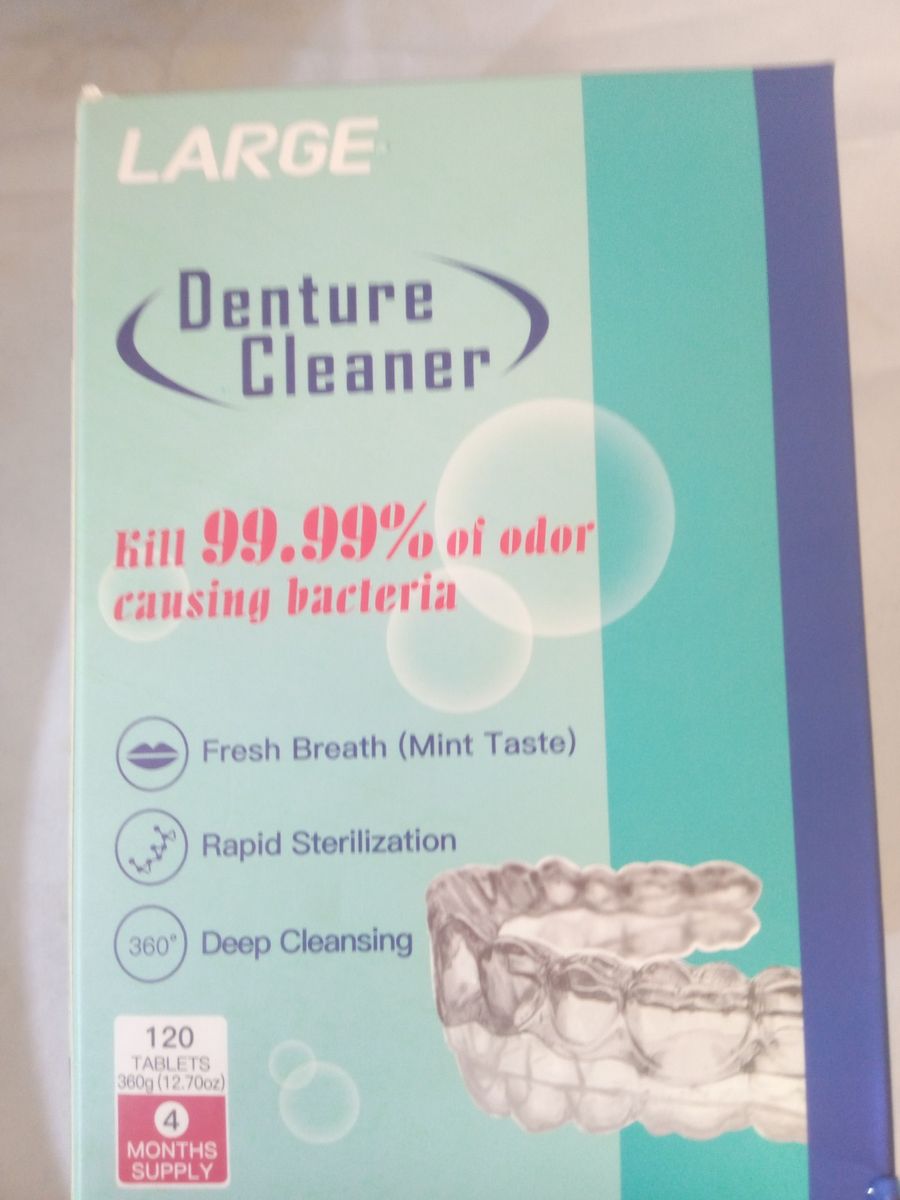 Denture Cleaning Effervescent Tablets