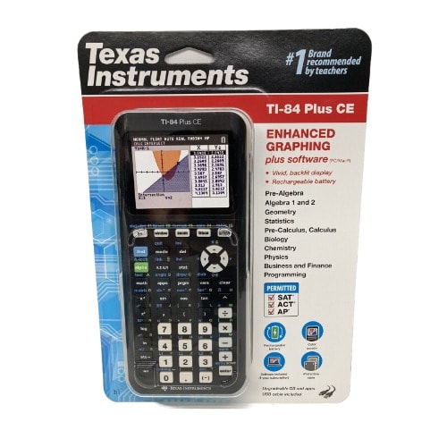 Texas Instruments Ti-84 Plus Ce Graphing Calculator