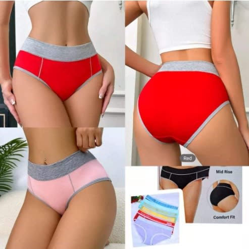 Panties For Ladies - Set Of 6 In 1