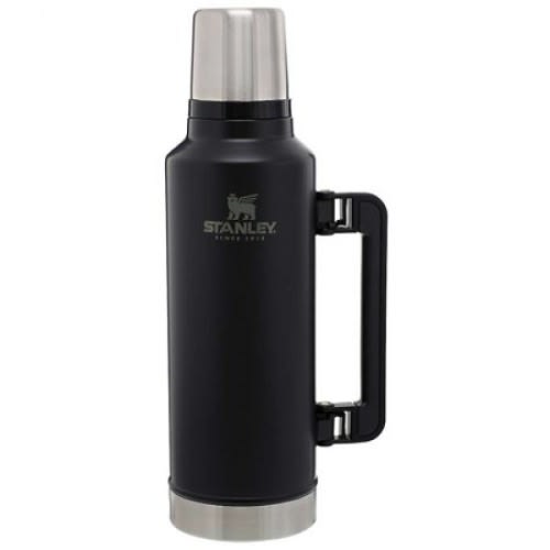 2qt Vacuum Water Flask - Black
