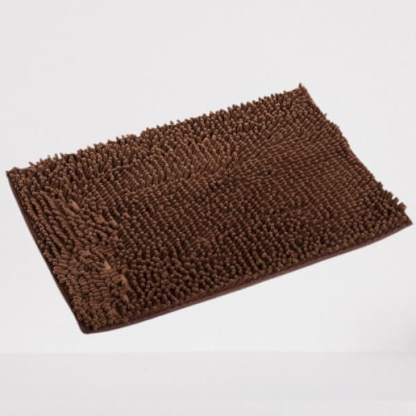 Bathroom Floor Mat - Brown