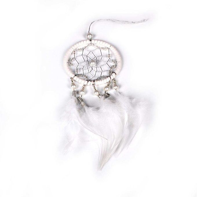 Handmade Dream Catcher White