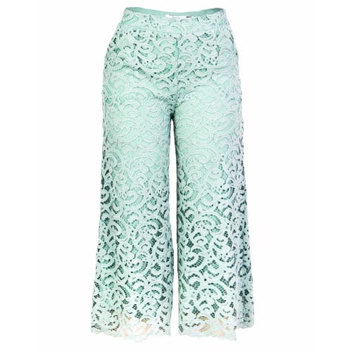 Culottes Trousers-Green