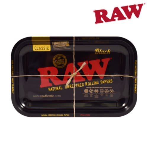 Black Mini Raw Rolling Tray