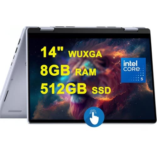 Inspiron 7440 - 14th Gen Intel Core 5 - 8GB RAM - 512GB SSD - Backlit Keyboard - Wins 11