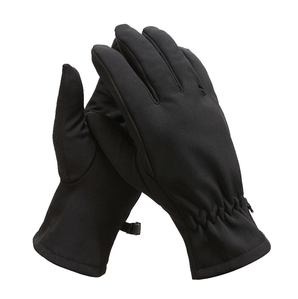 Outdoor Cycling Gloves Winter Warm Soft Gloves Sunscreen Windproof Waterproof Touch Screen Gloves Winter Sports Texting Fleece Gloves Running Hiking Skiing Mountaineering