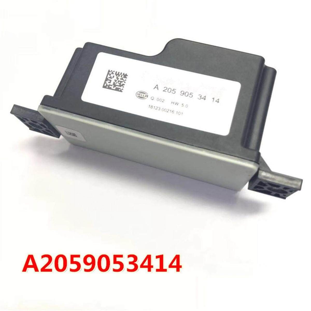 Car Voltage Transformer Voltage Converter 2059053414 For Mercedes/ E S Class W205 W213 W222 [Black]