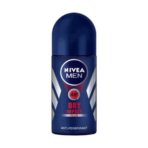 Nivea Men's Antiperspirant Roll-on - Dry Impact - 50ml X 3