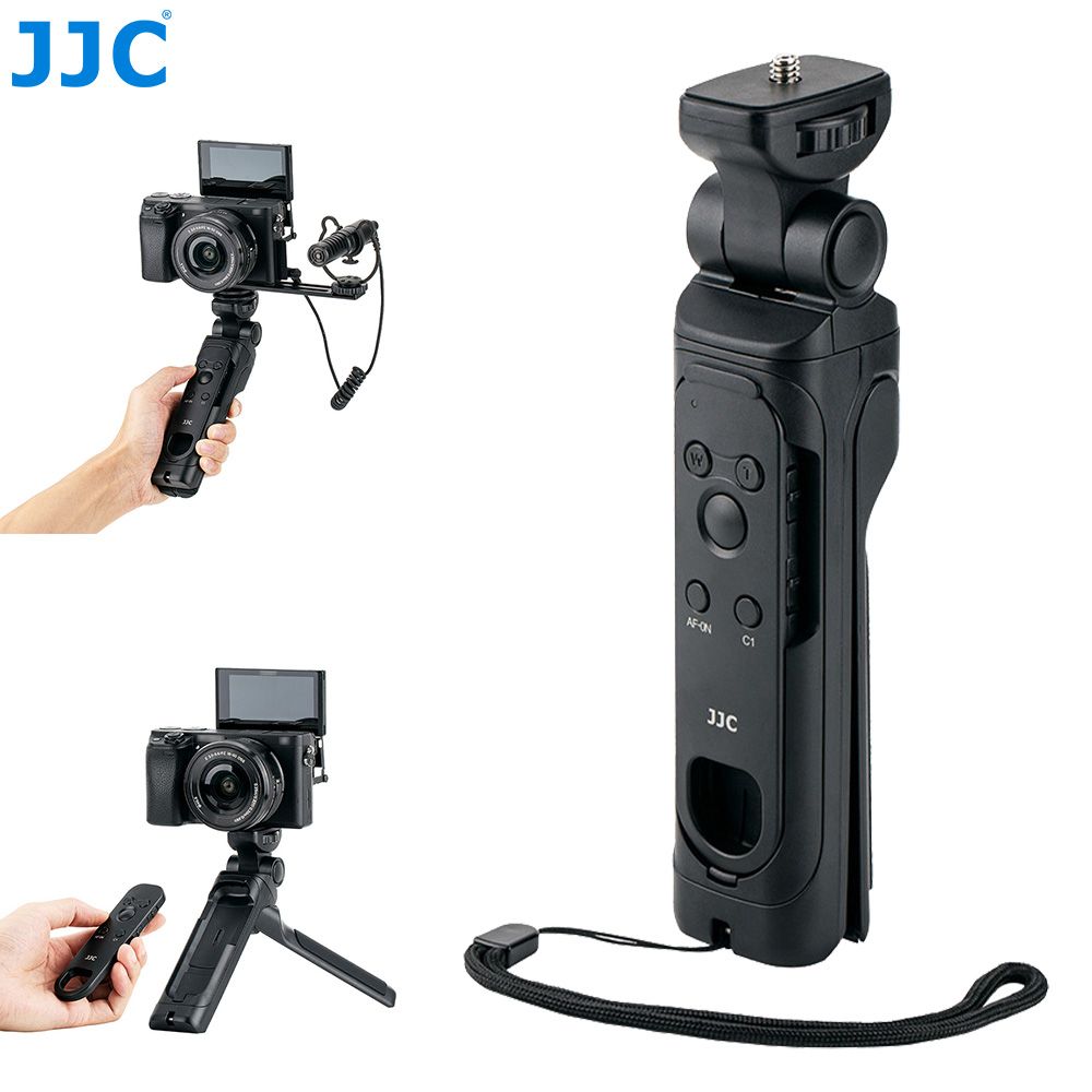 JJC GP-VPT2Bluetooth Remote Controrip Tripod For Sony A7R V ZV E10 A7IV A7III A7 IV III FX30 A7S III ZV1 A6600 A6400 A6100