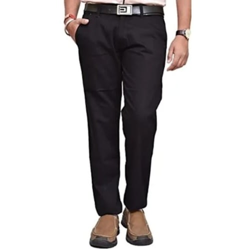 Men's Chinos Trouser - Black