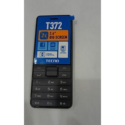 T372-Triple Sim - 2.4" - 4MB ROM - 4MB RAM-1150mAh - Black
