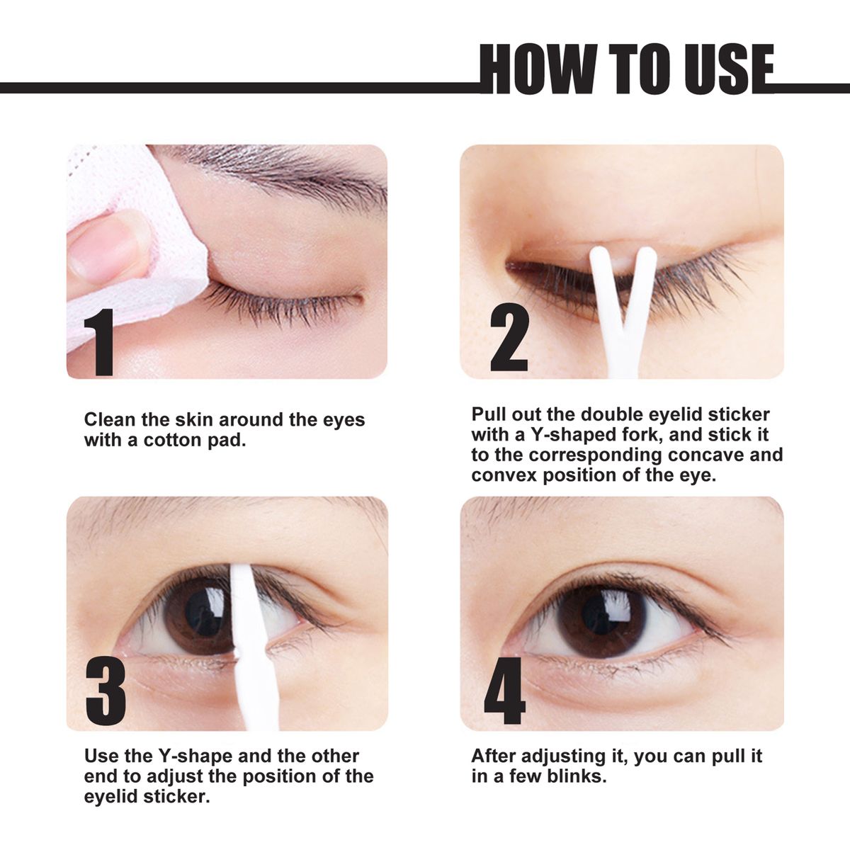 Double Eyelid Tapes Invisible Natural Double