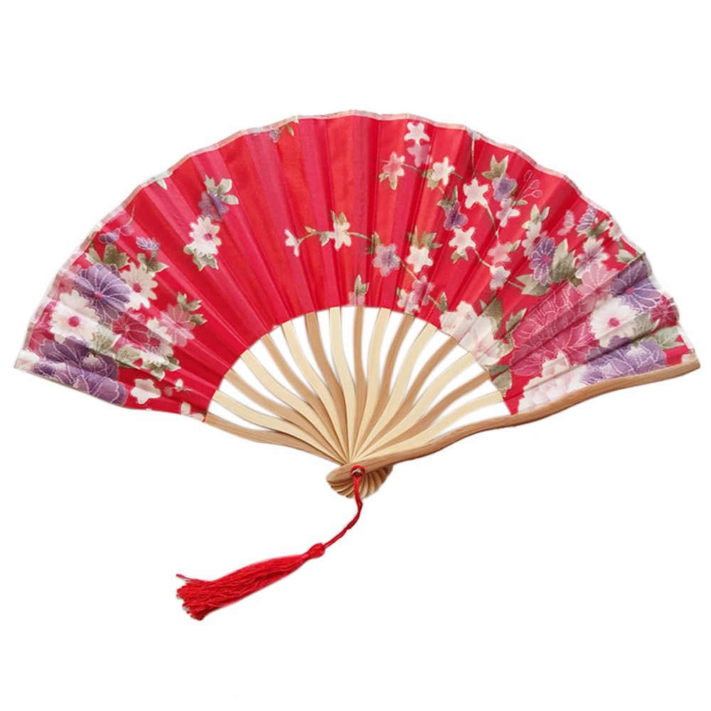 Style Chinese Hand Party Decor Vintage Fan Pocket Hand Bamboo Fragrant Flower Gifts Dance Carved Wedding Fans Folding Held 2019