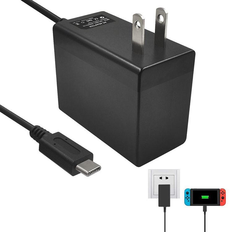 AC Adapter Charger For Nintend Switch, US Plug