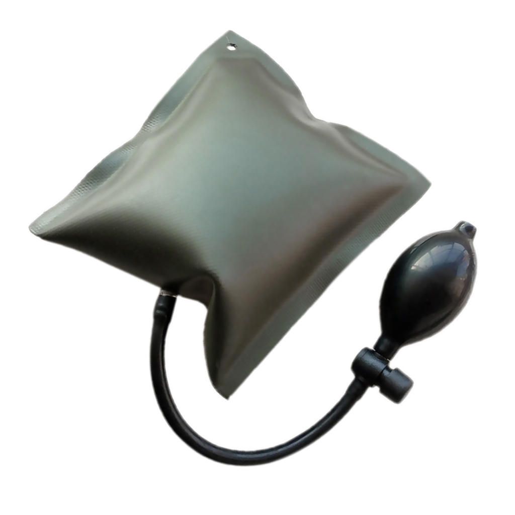 Air Pump Wedge Inflatable Leveling Alignment Shim Bag Tool Green