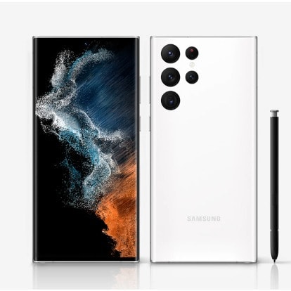 Galaxy S22 Ultra -6.8" - 12GB RAM - 512GB ROM - Dual Sim - 5g - White