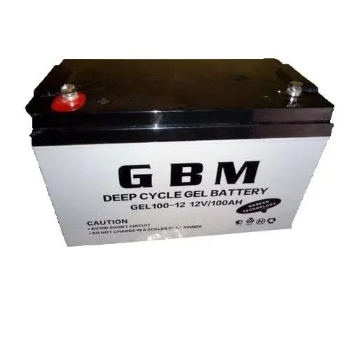 12v100ah Gbm Deep Cycle Solar Battery