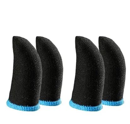 4pieces Carbon Fiber Finger Sleeves Socks