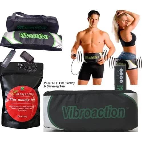 Vibrating Slimming Belt With Free Flat Tummy Tea