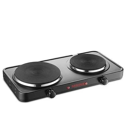 Electric Double Hot Plate -2 Burners - 2000w