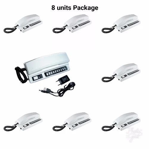 Wireless Intercom Long Range - 8 Users